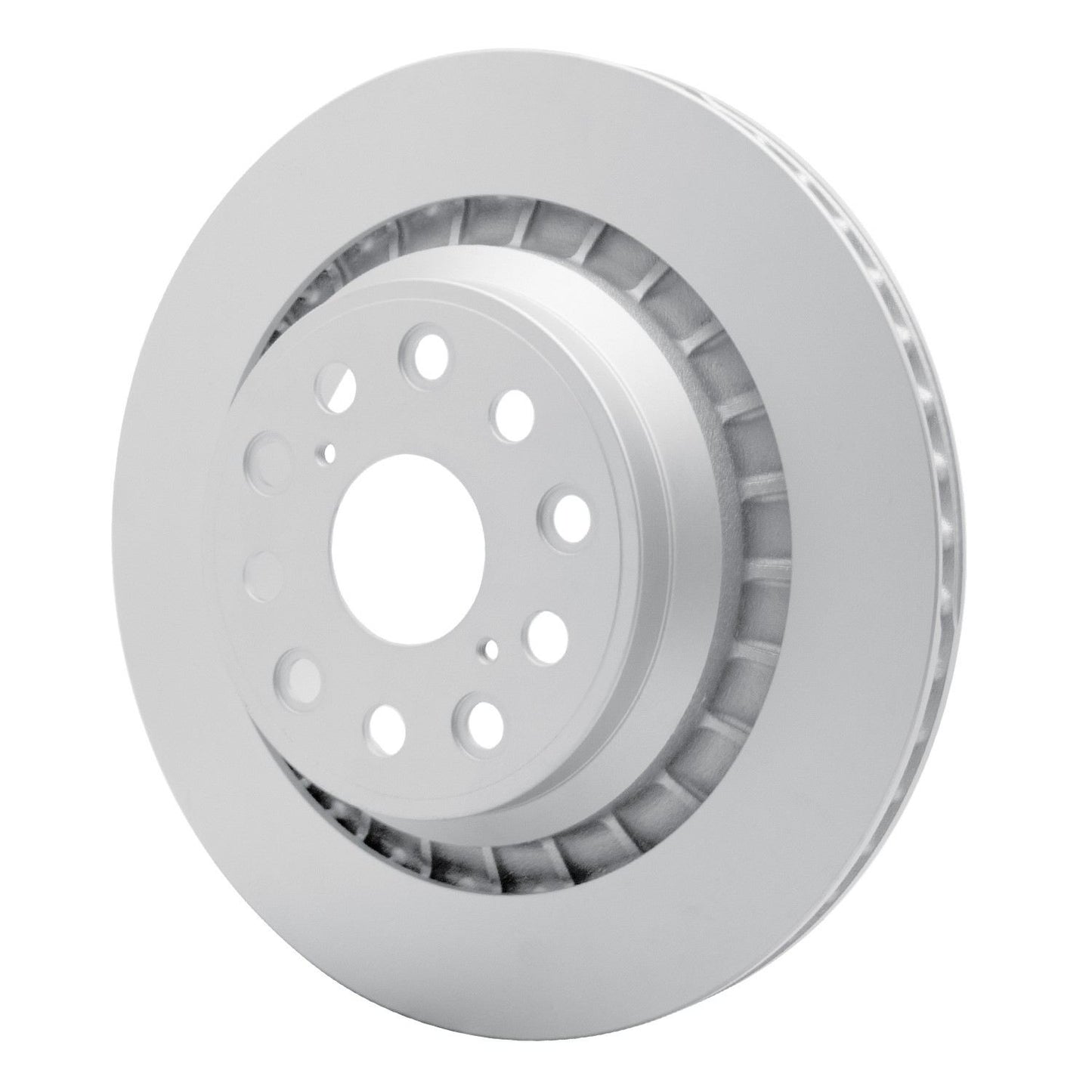 Angle View of Rear Right Disc Brake Rotor DYNAMIC 604-75022D