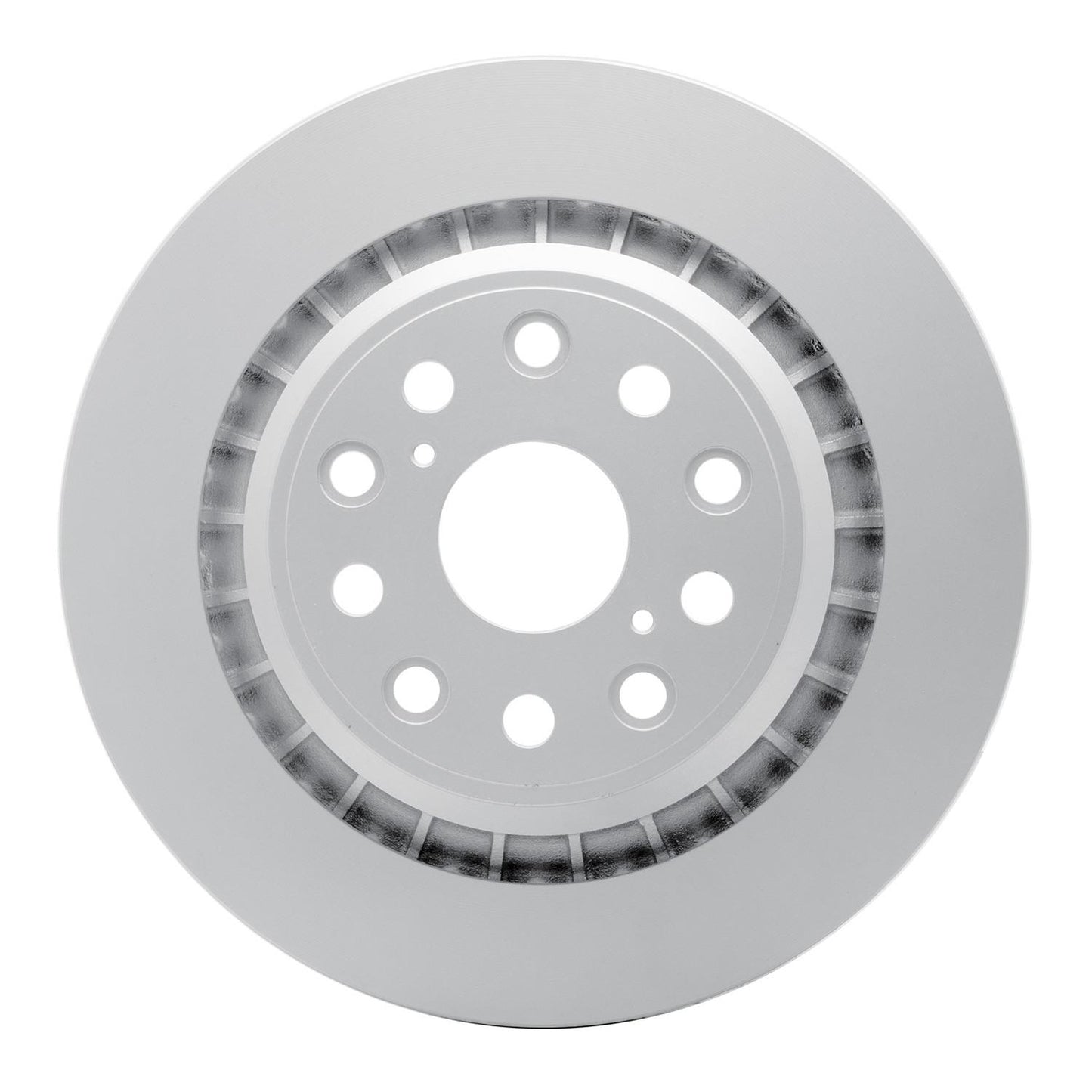 Front View of Rear Right Disc Brake Rotor DYNAMIC 604-75022D