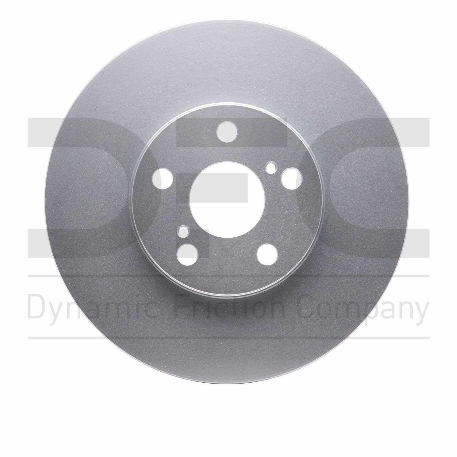 Front View of Front Disc Brake Rotor DYNAMIC 604-76081