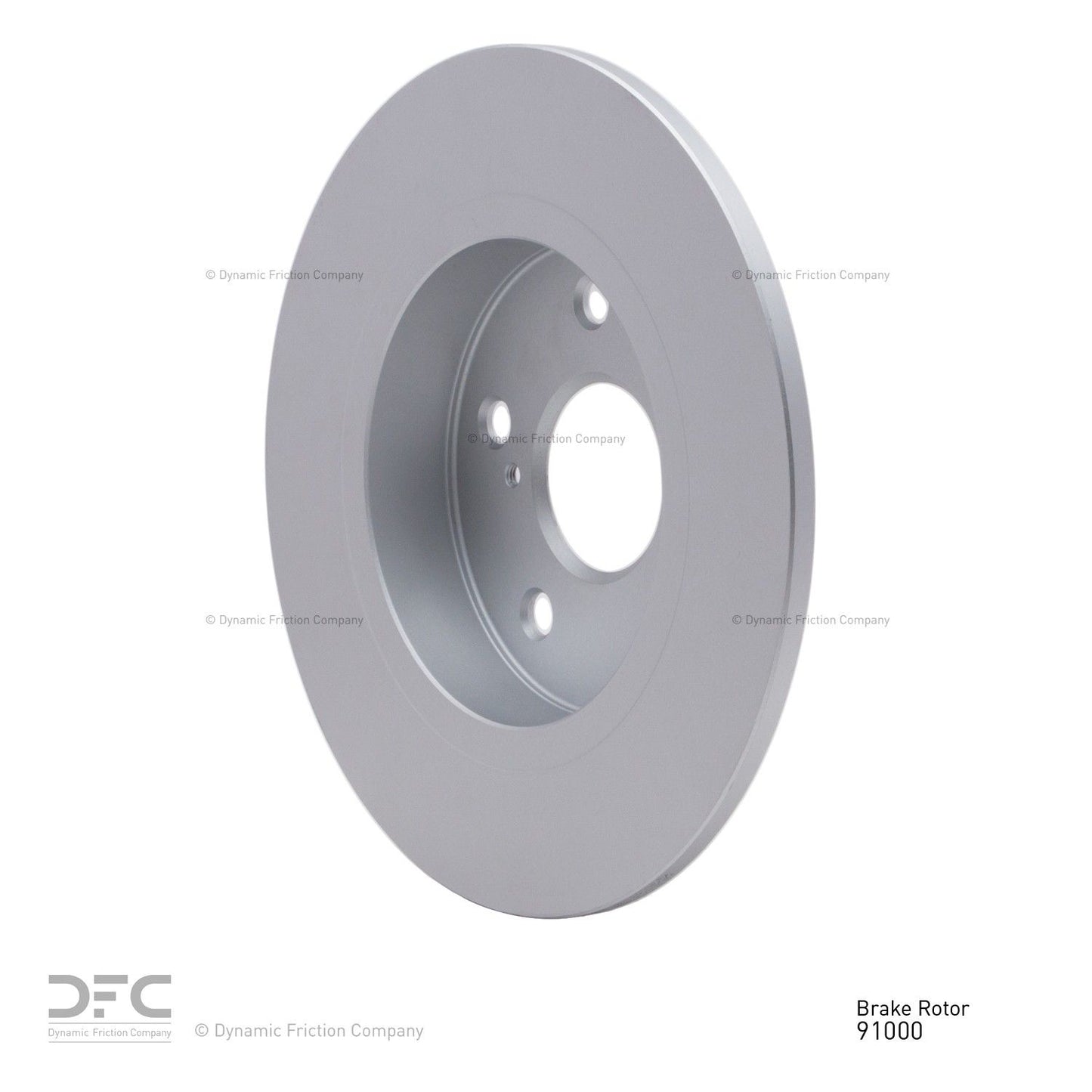 Right View of Rear Disc Brake Rotor DYNAMIC 604-91000