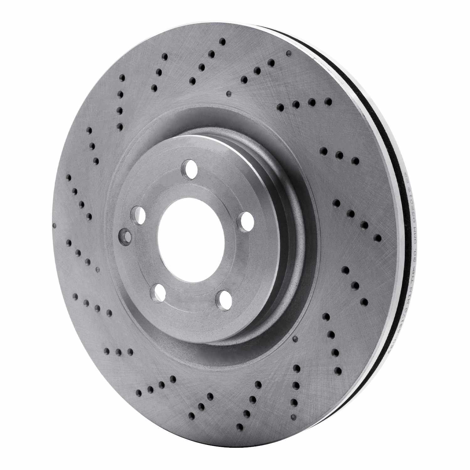 Angle View of Front Disc Brake Rotor DYNAMIC 620-63170