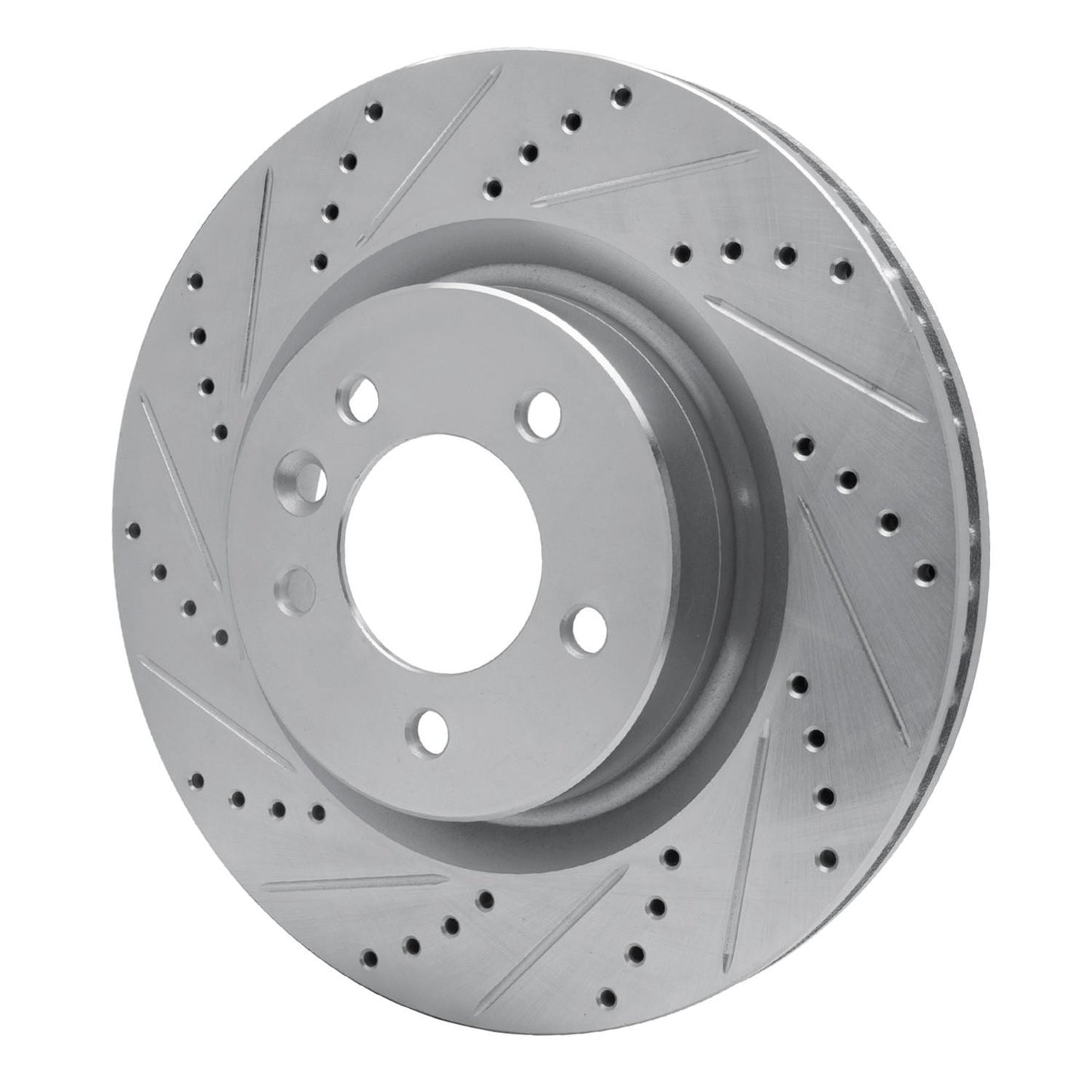 Angle View of Front Left Disc Brake Rotor DYNAMIC 631-11009L