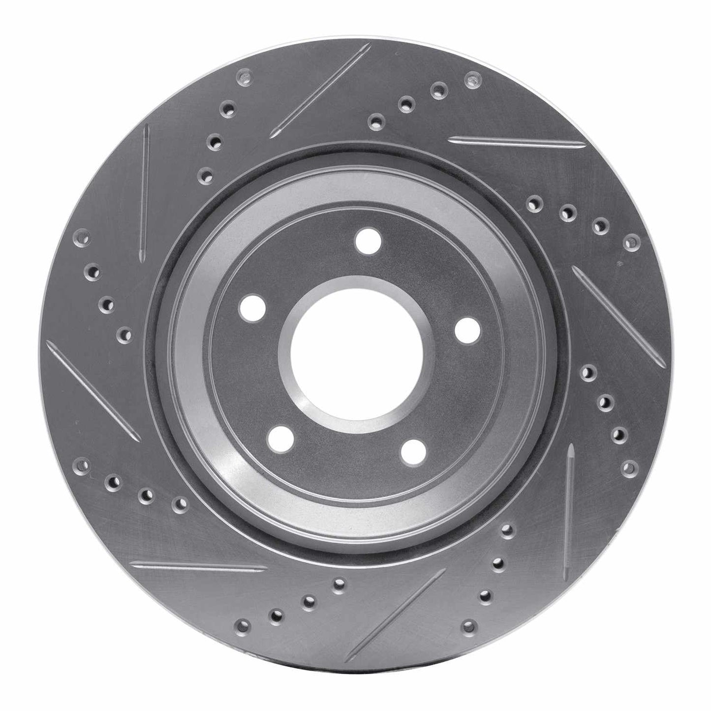 Back View of Front Left Disc Brake Rotor DYNAMIC 631-46007D