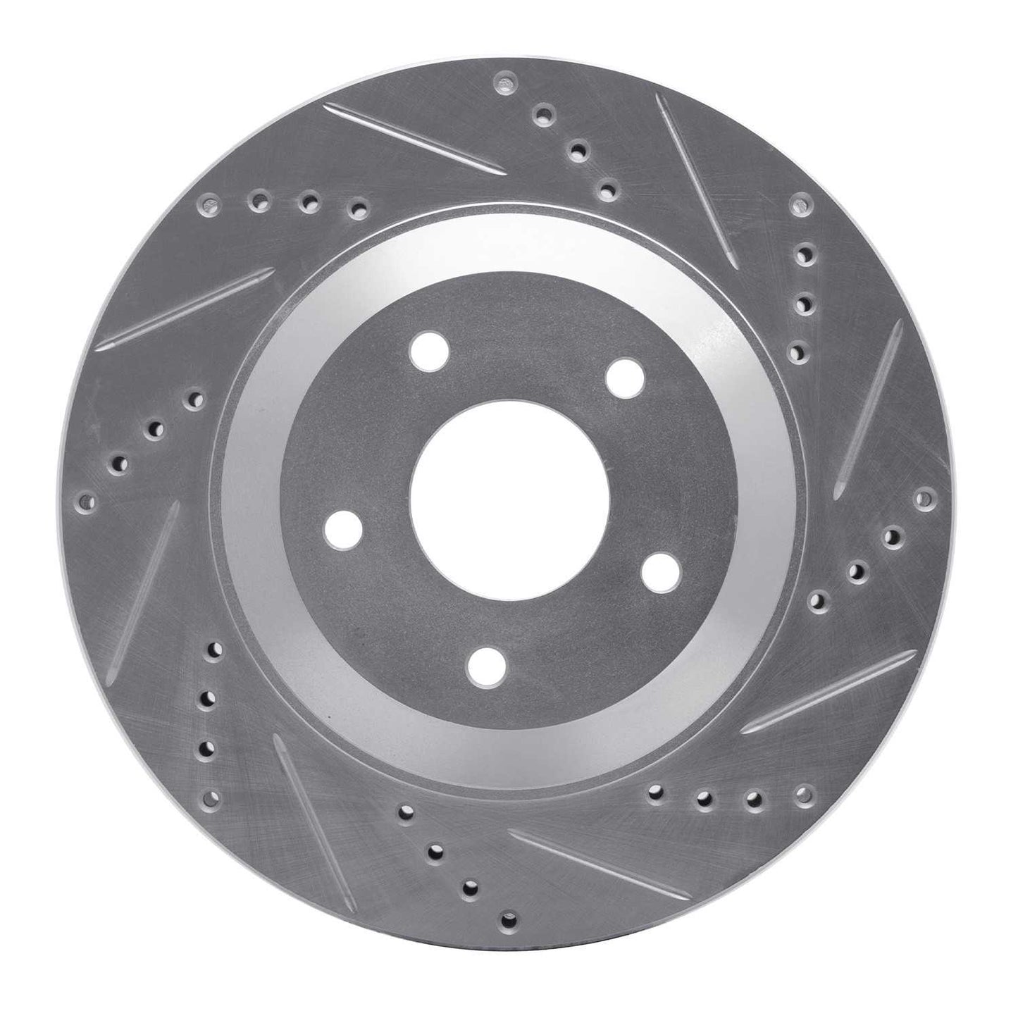 Front View of Front Left Disc Brake Rotor DYNAMIC 631-46007D