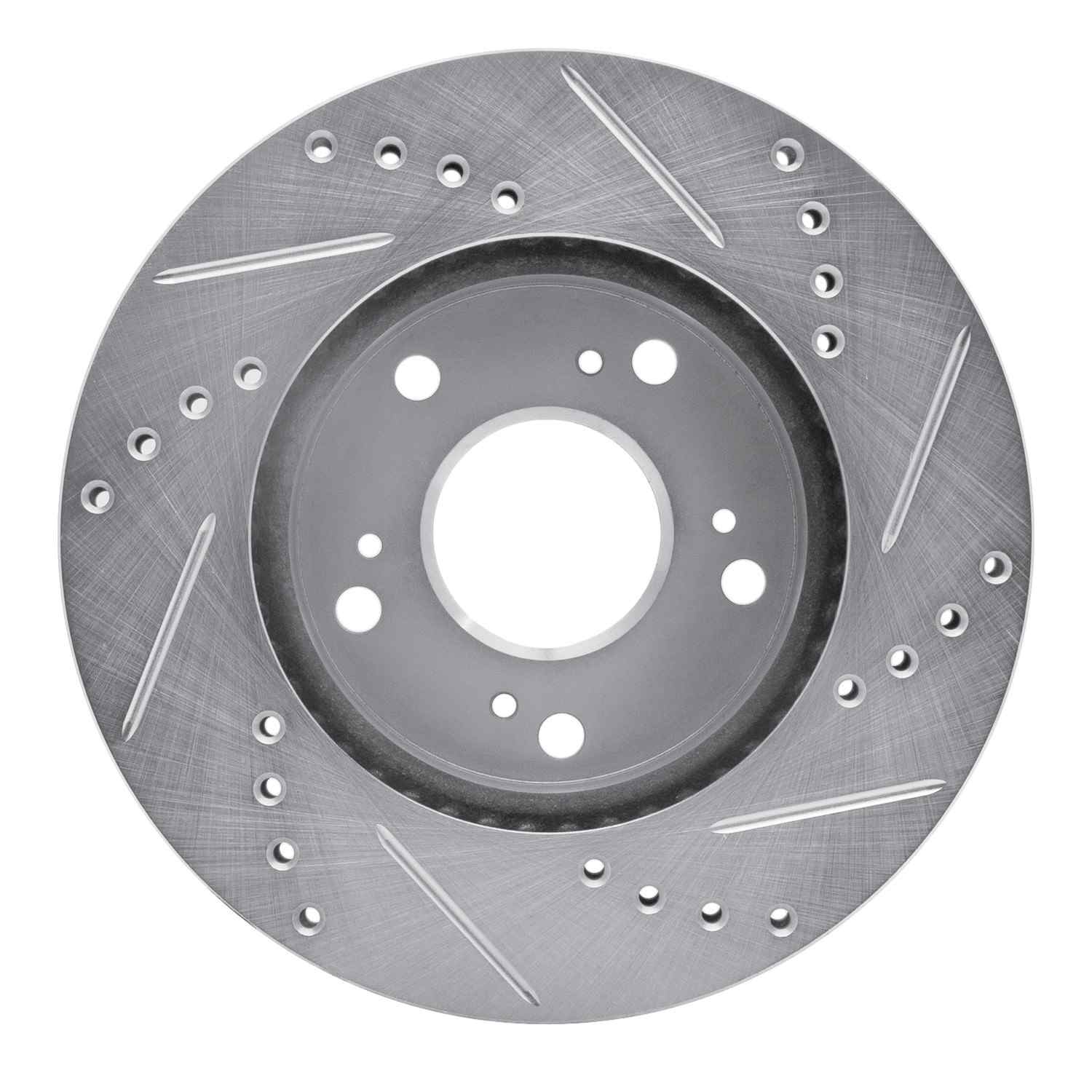 Back View of Front Left Disc Brake Rotor DYNAMIC 631-59036L