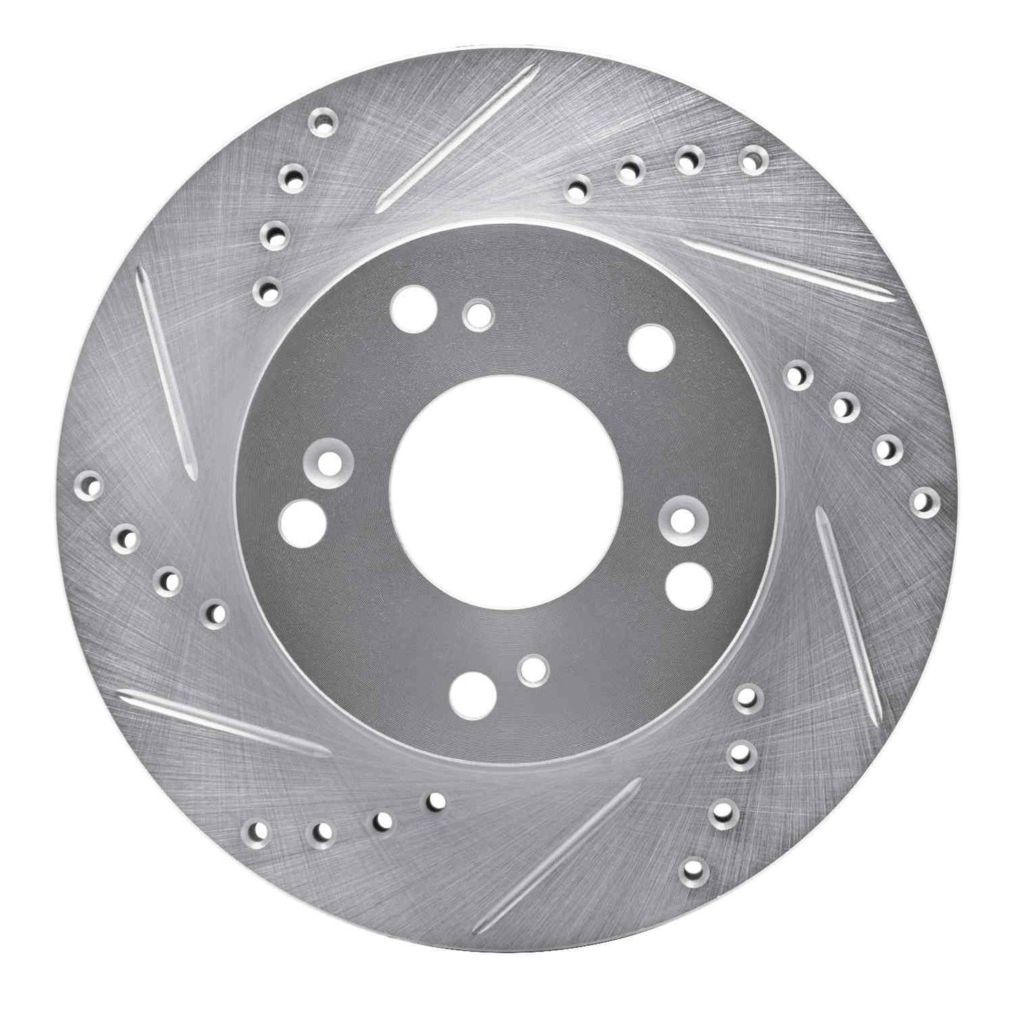 Front View of Front Left Disc Brake Rotor DYNAMIC 631-59036L