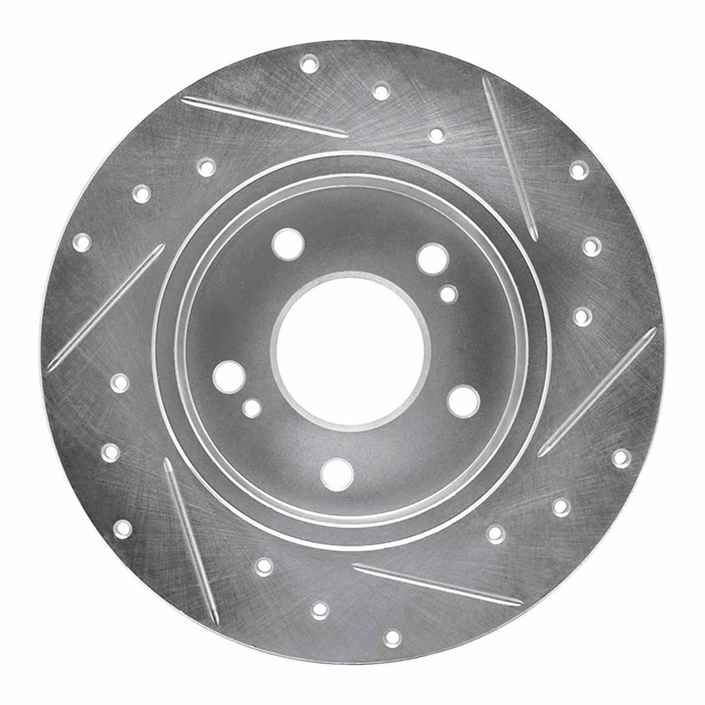 Back View of Rear Left Disc Brake Rotor DYNAMIC 631-67043L