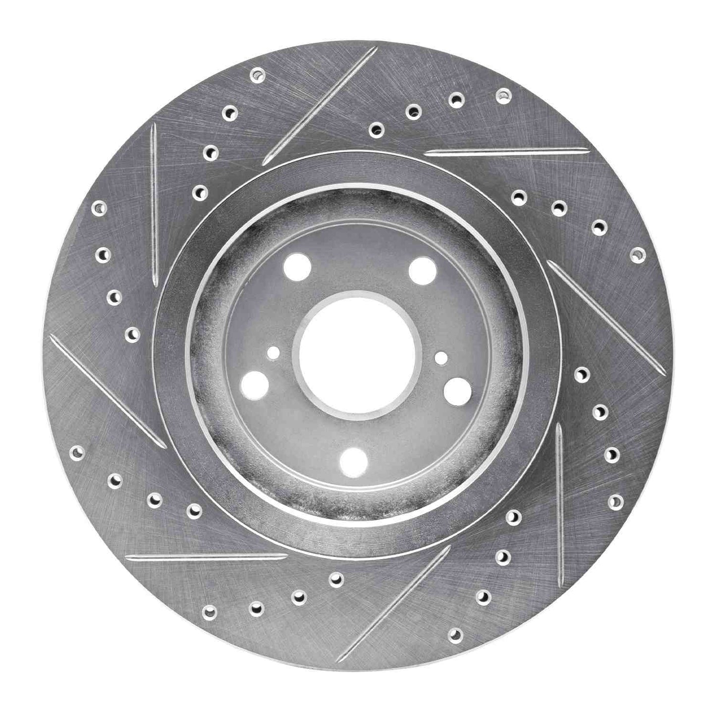 Back View of Front Right Disc Brake Rotor DYNAMIC 631-76138R