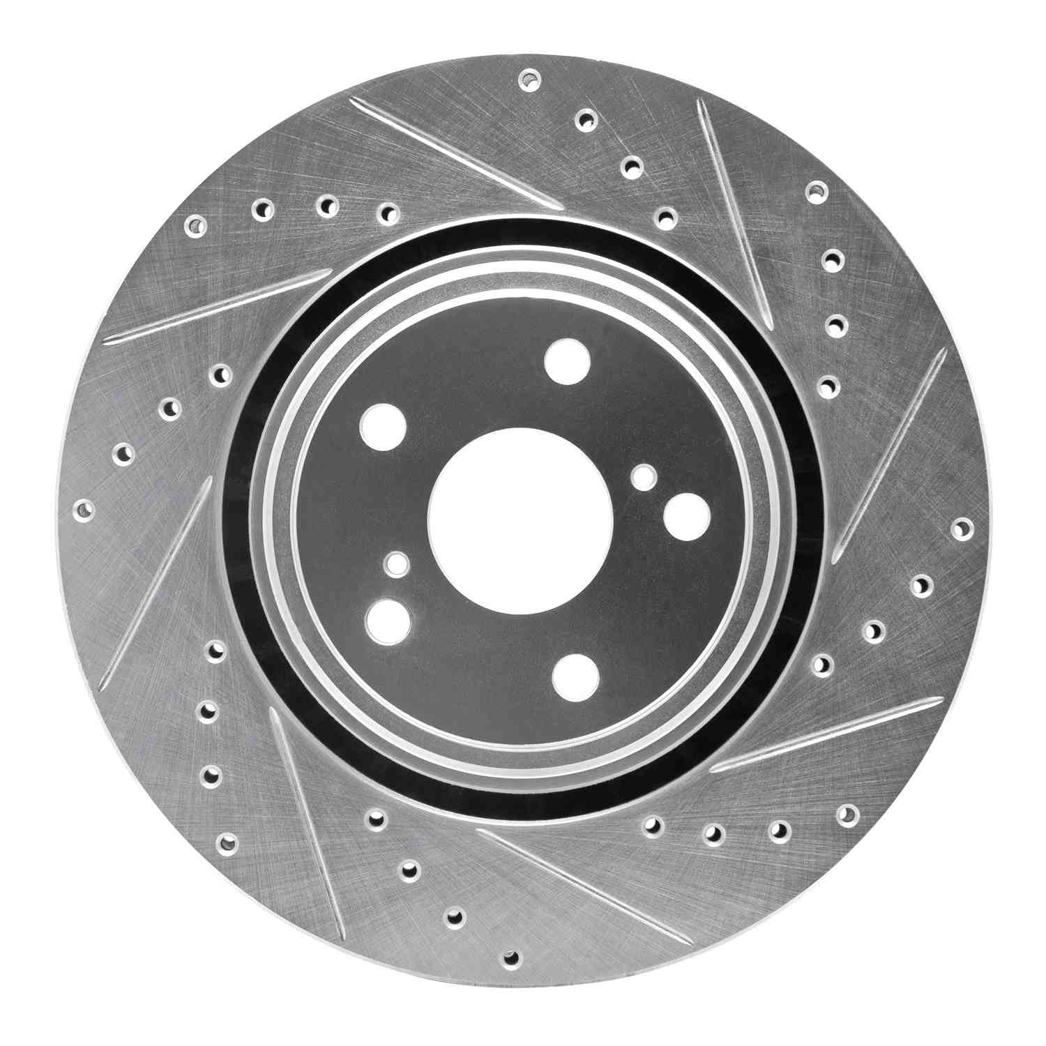 Front View of Front Right Disc Brake Rotor DYNAMIC 631-76138R