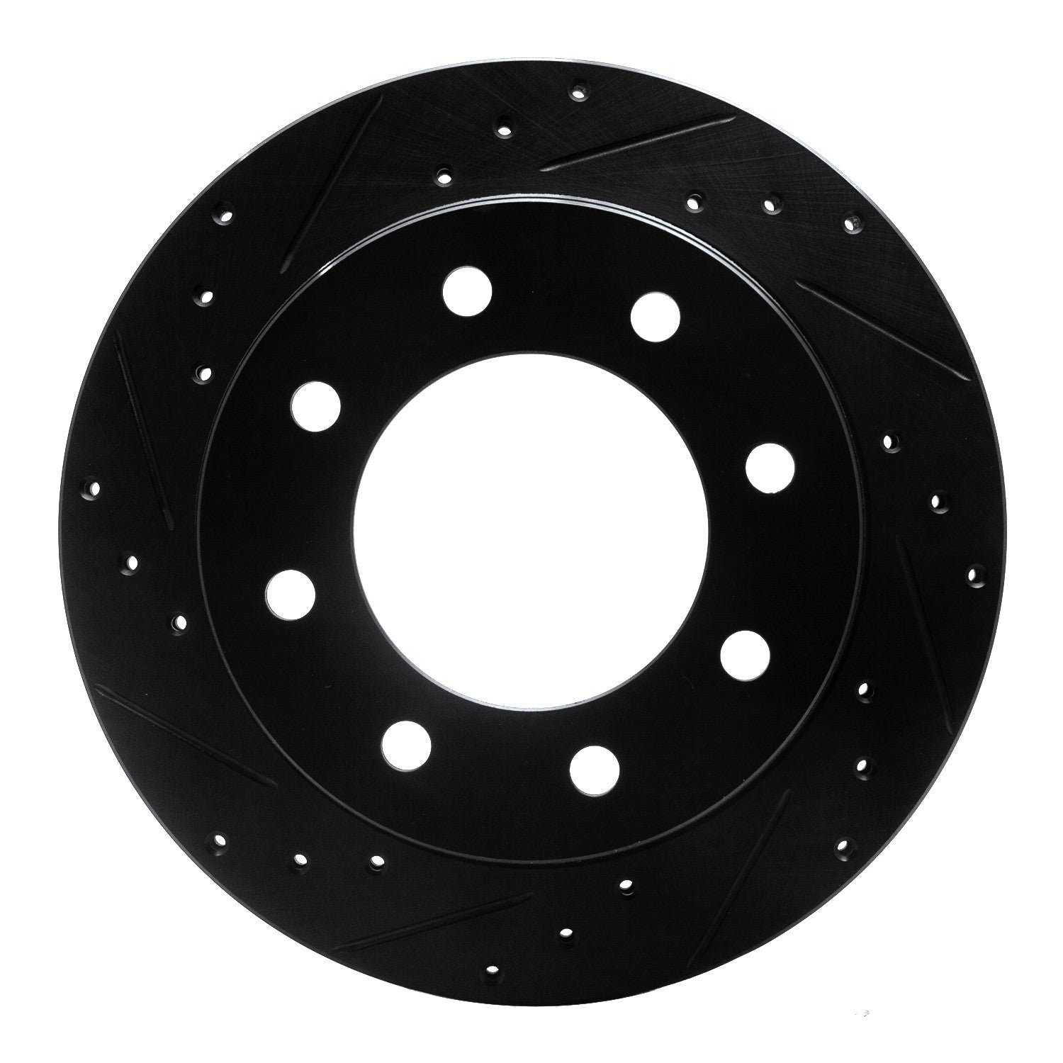 Front View of Rear Left Disc Brake Rotor DYNAMIC 633-48039L