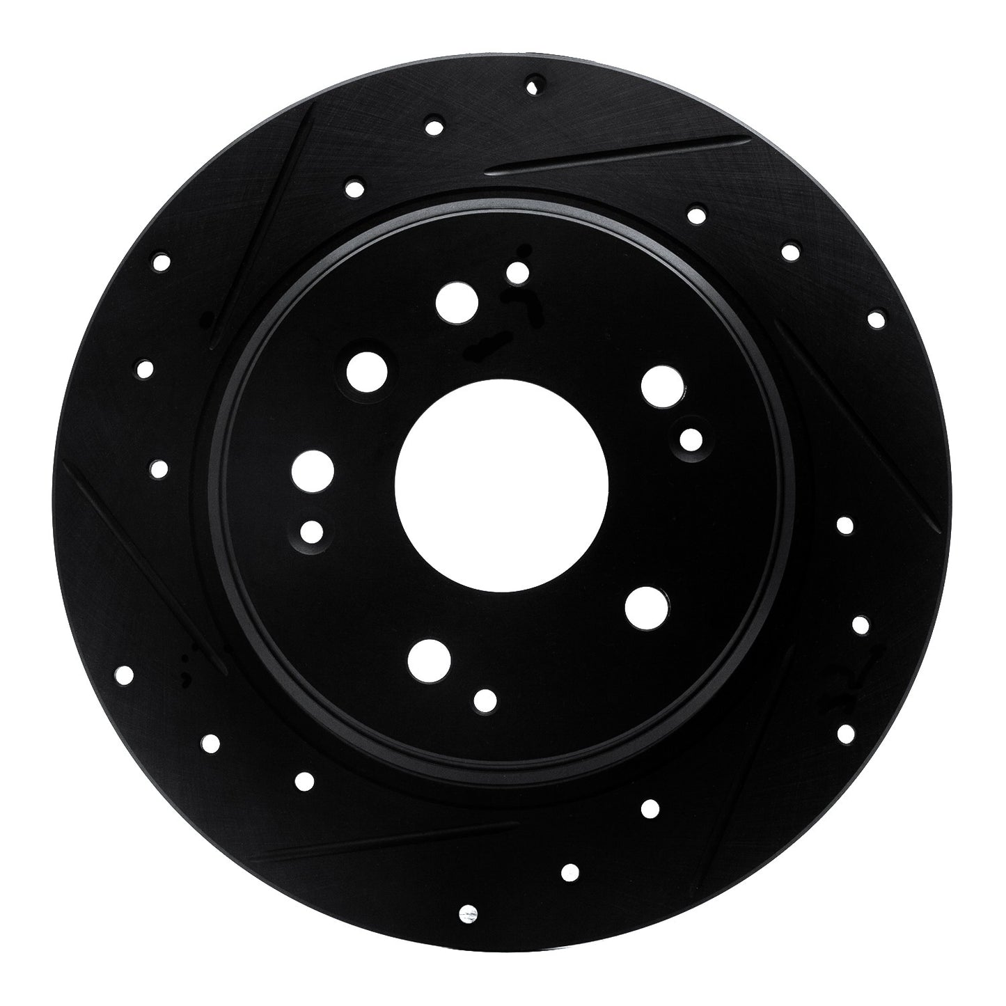 Front View of Rear Left Disc Brake Rotor DYNAMIC 633-58019L