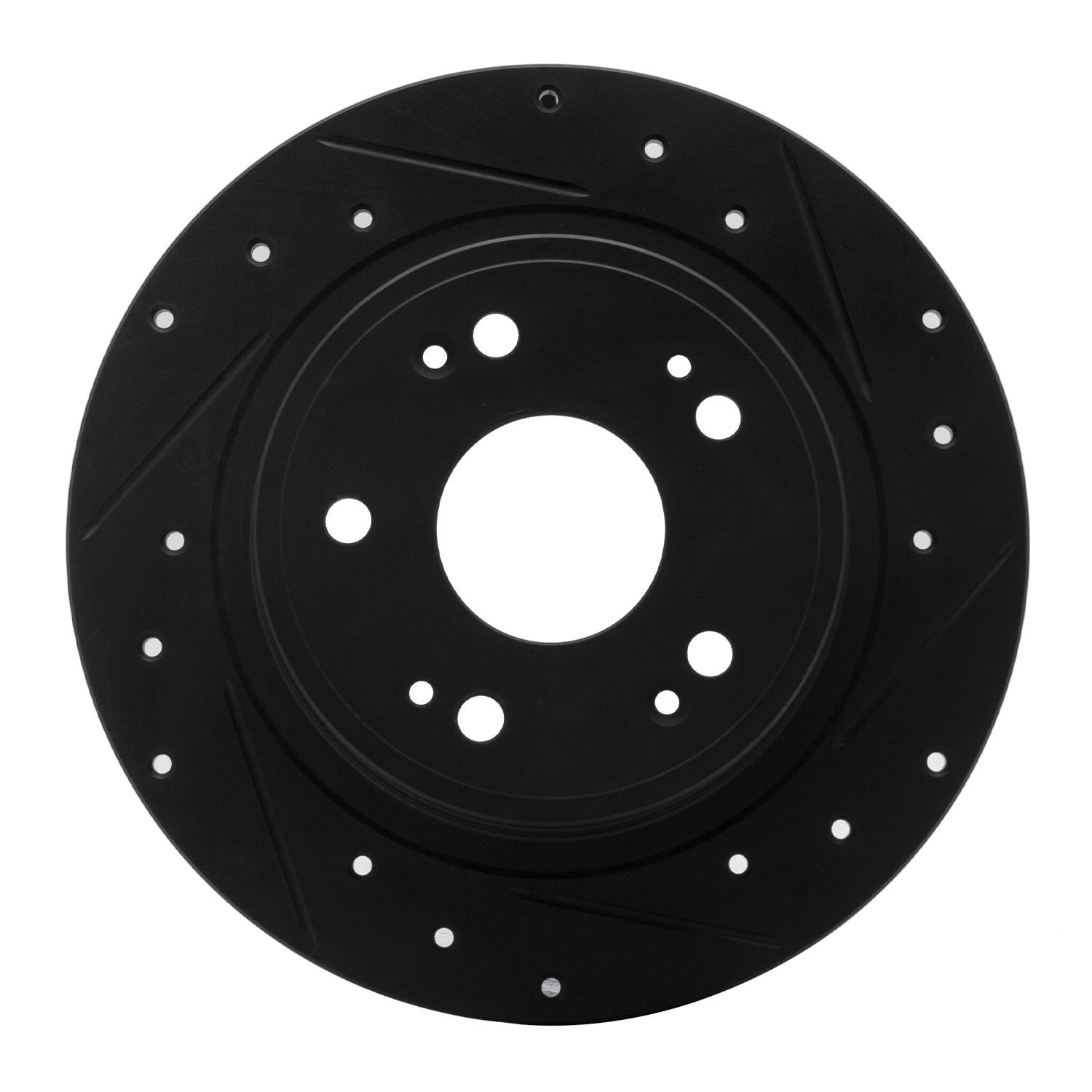 Front View of Rear Right Disc Brake Rotor DYNAMIC 633-59032R