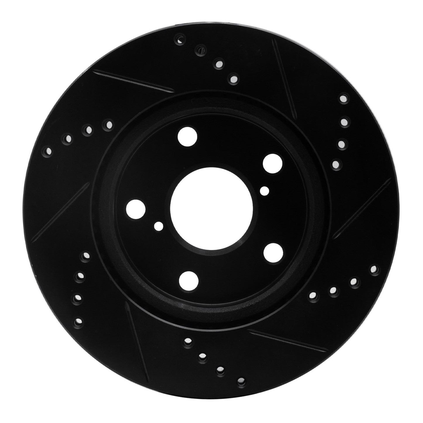 Back View of Front Left Disc Brake Rotor DYNAMIC 633-76135L