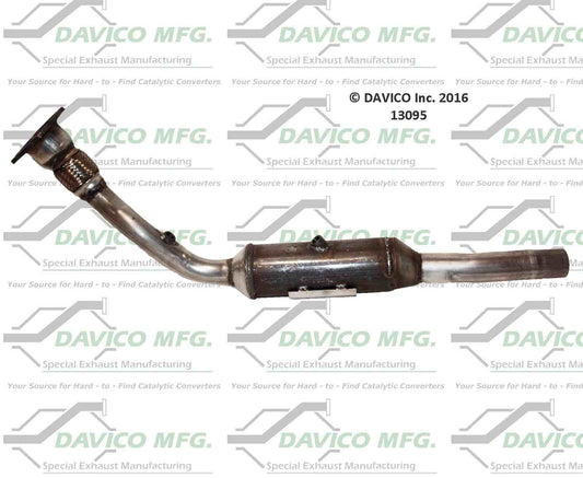 Angle View of Front Catalytic Converter DAVICO CATS 13095