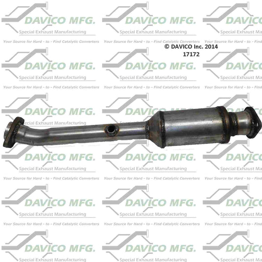 Angle View of Rear Right Catalytic Converter DAVICO CATS 17172