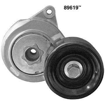 Front View of Accessory Drive Belt Tensioner Assembly DAYCO 89619