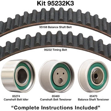 Kit View of Engine Timing Belt Kit DAYCO 95232K3