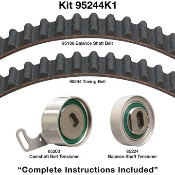 Front View of Engine Timing Belt Kit DAYCO 95244K1