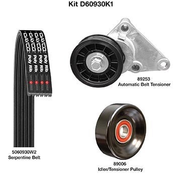 Kit View of Serpentine Belt Drive Component Kit DAYCO D60930K1