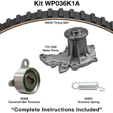 Kit View of Engine Timing Belt Kit with Water Pump DAYCO WP036K1A