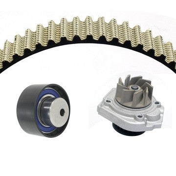 Front View of Engine Timing Belt Kit with Water Pump DAYCO WP345K1A