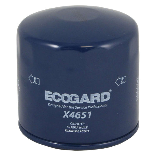 Front View of Engine Oil Filter ECOGARD X4651