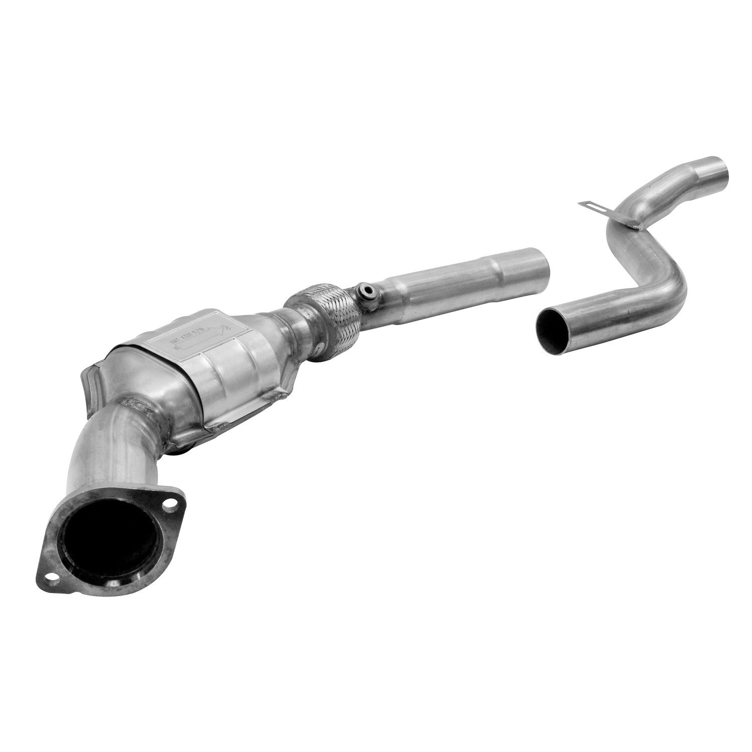 Front View of Left Catalytic Converter EASTERN 20370