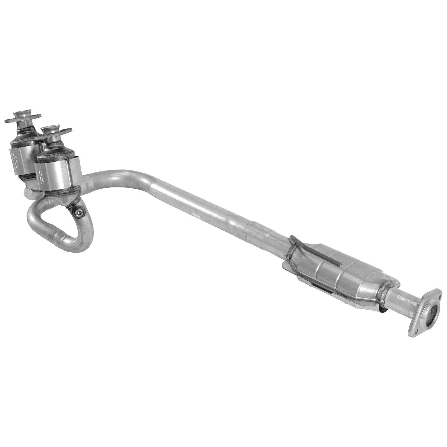 Angle View of Front Catalytic Converter EASTERN 20379