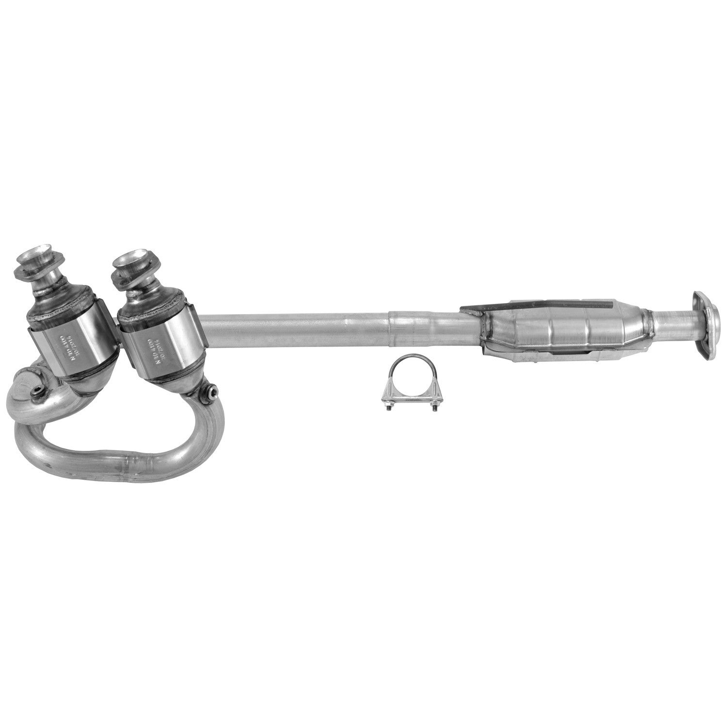 Front View of Front Catalytic Converter EASTERN 20379