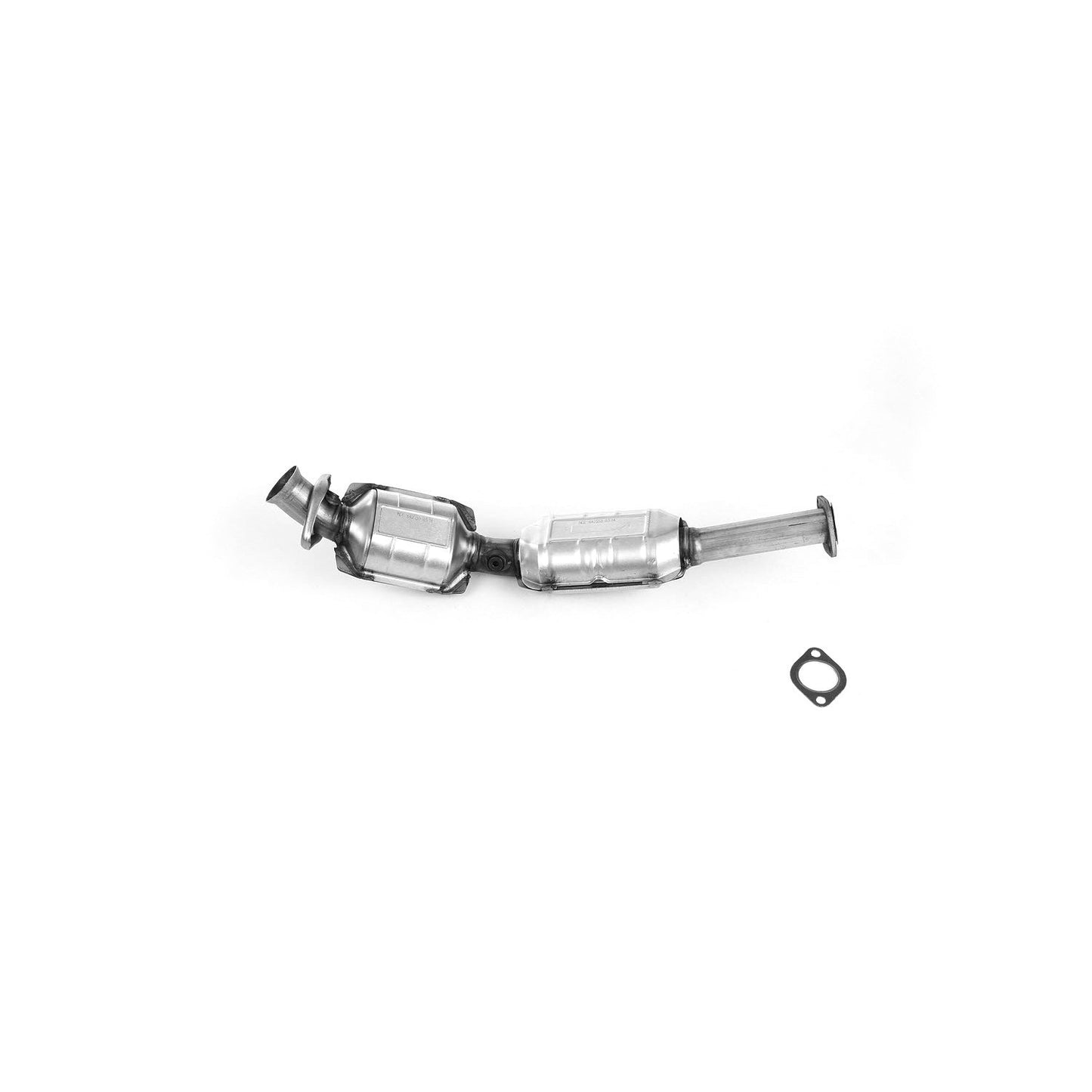 Top View of Right Catalytic Converter EASTERN 30316