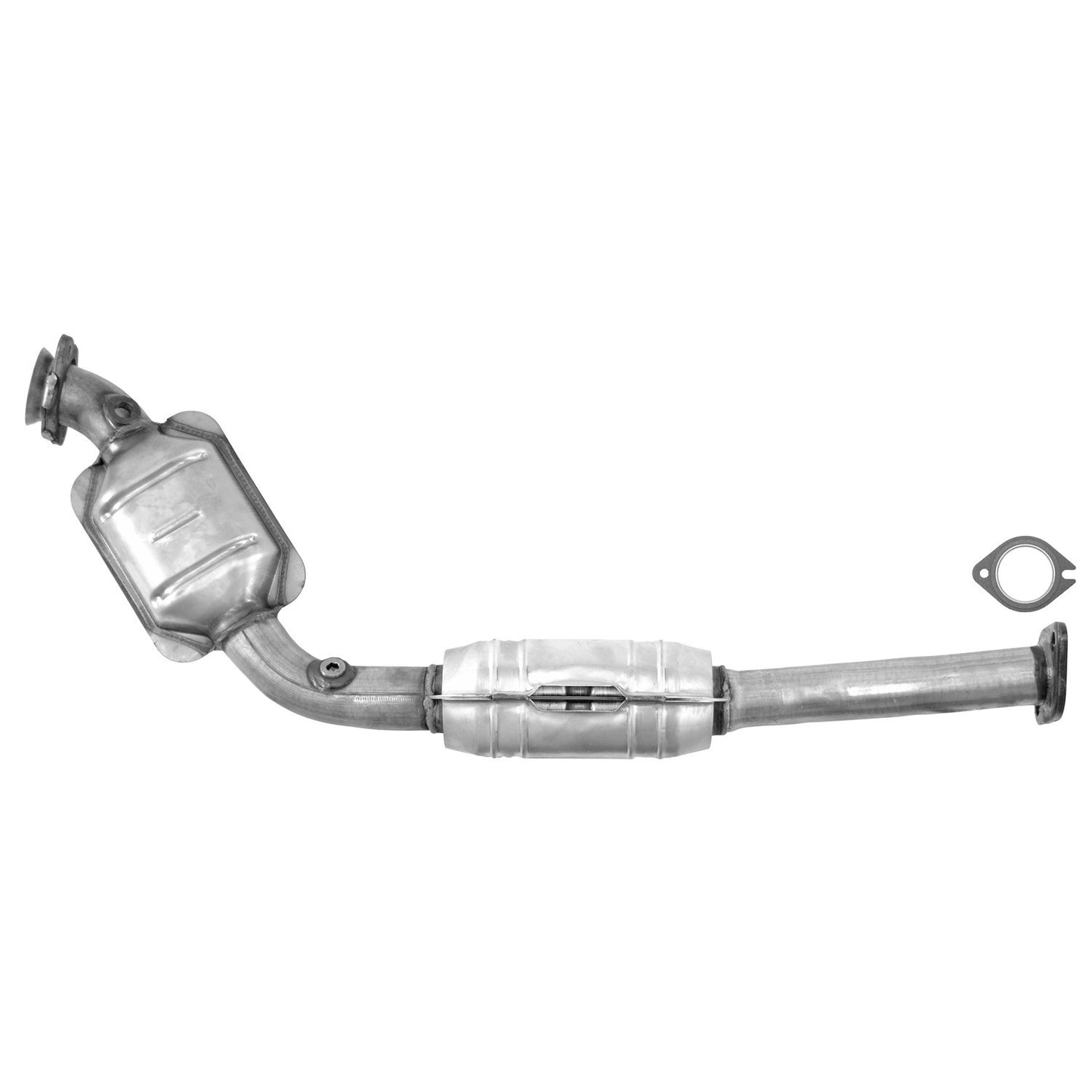 Front View of Right Catalytic Converter EASTERN 30384