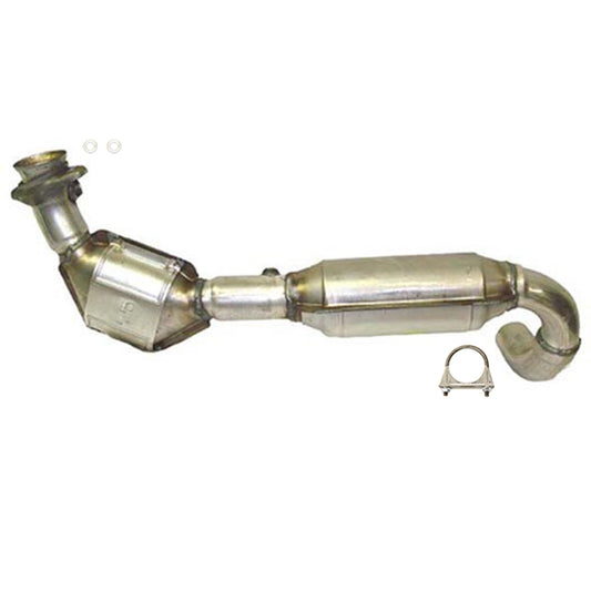 Top View of Left Catalytic Converter EASTERN 30494