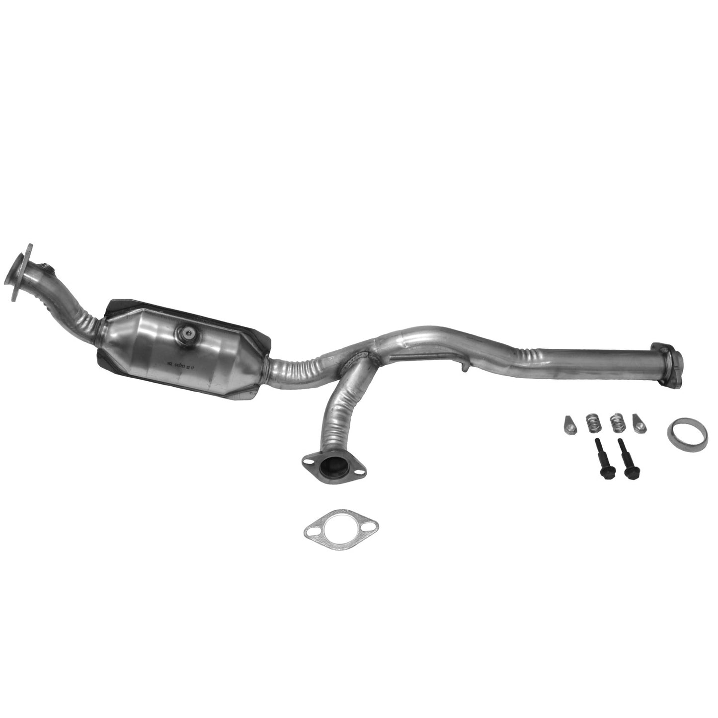 Top View of Right Catalytic Converter EASTERN 30610