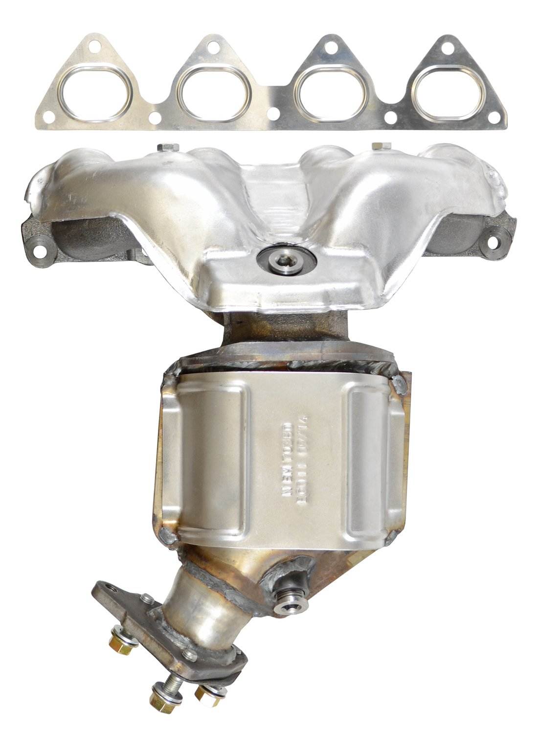 Kit View of Front Catalytic Converter with Integrated Exhaust Manifold EASTERN 40248