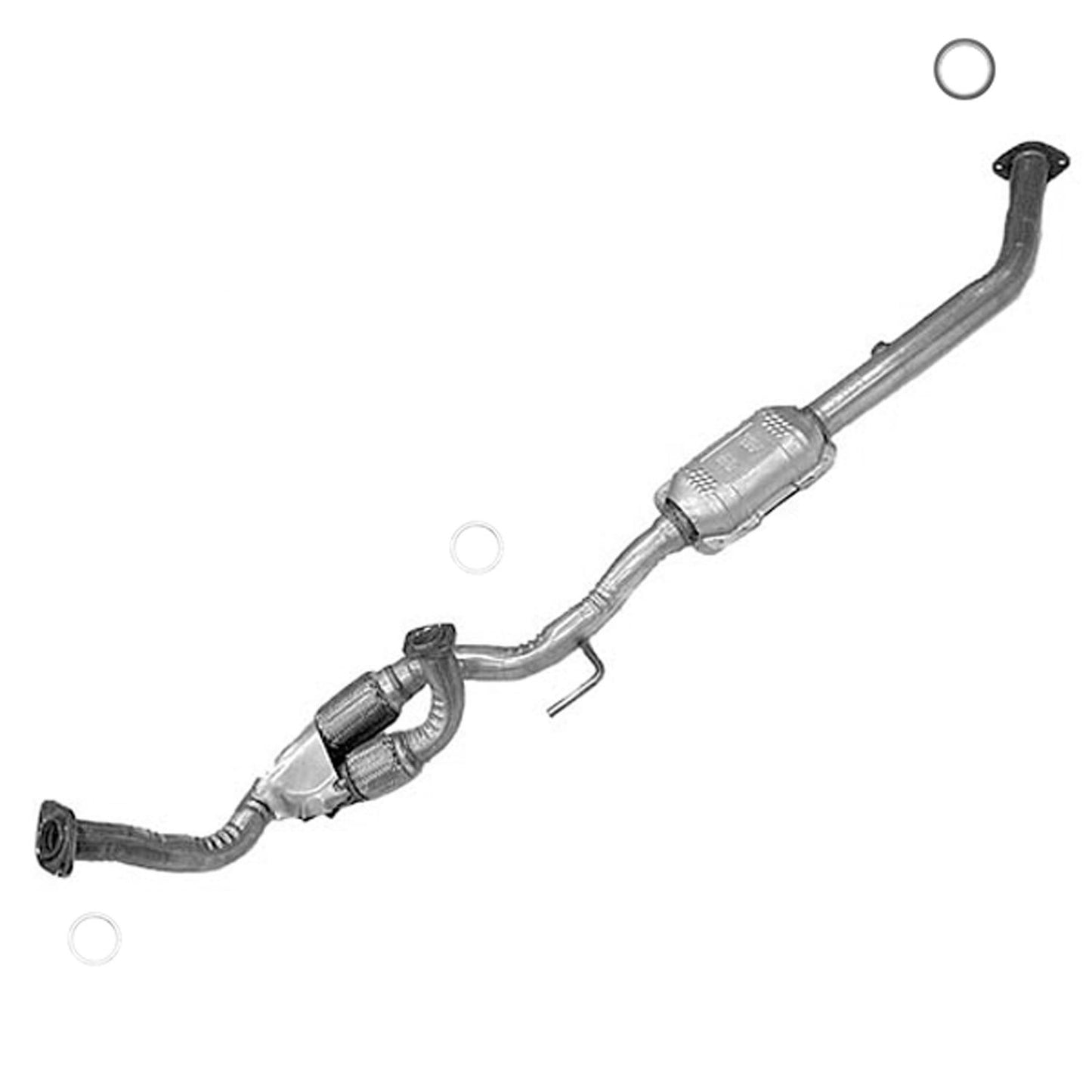 Front View of Catalytic Converter EASTERN 40369