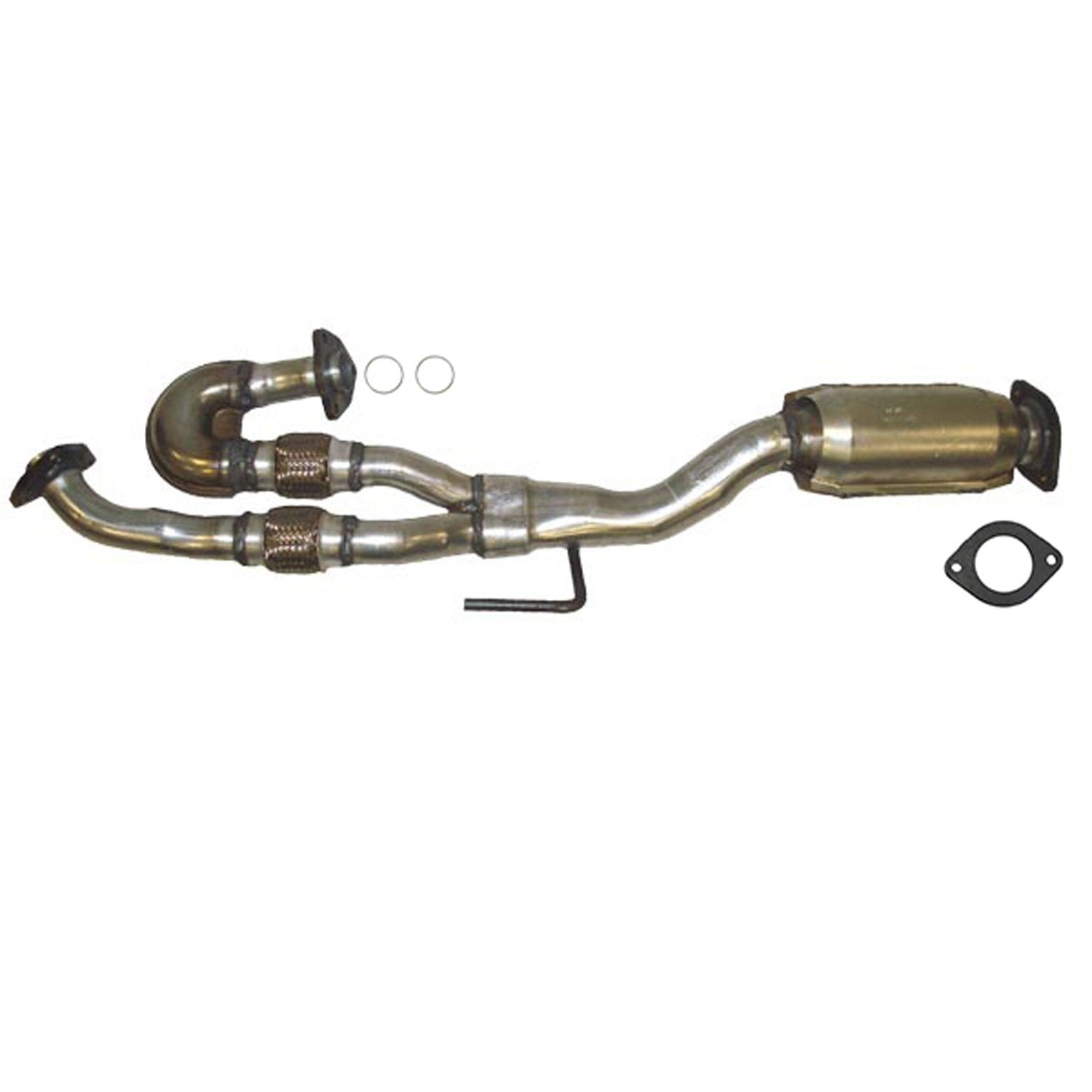 Top View of Rear Catalytic Converter EASTERN 40422