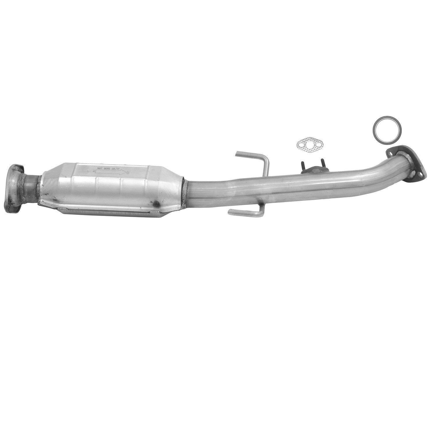 Front View of Rear Catalytic Converter EASTERN 40432