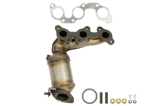 Top View of Front Left Catalytic Converter with Integrated Exhaust Manifold EASTERN 40564