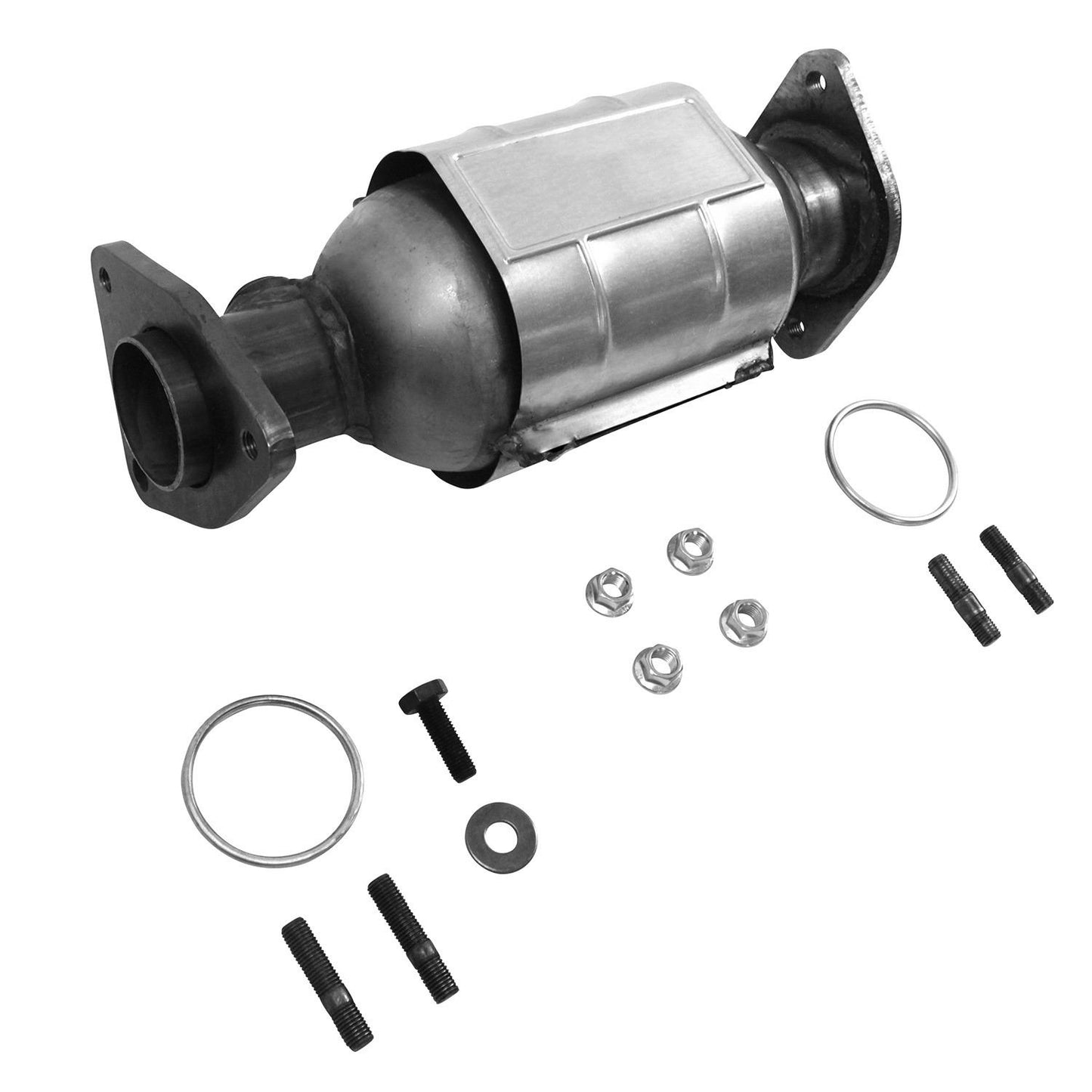 Front View of Front Left Catalytic Converter EASTERN 40710