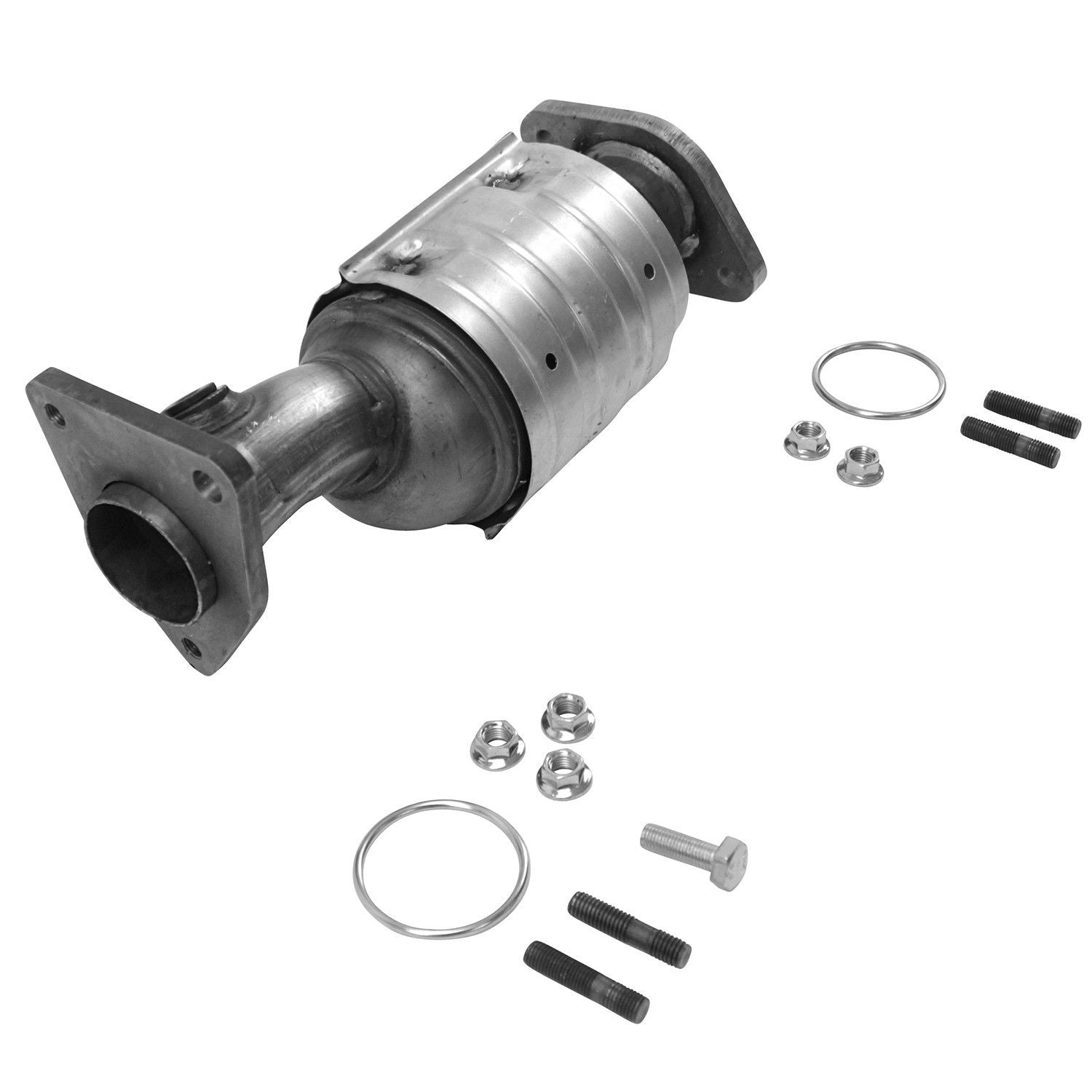 Front View of Front Right Catalytic Converter EASTERN 40711