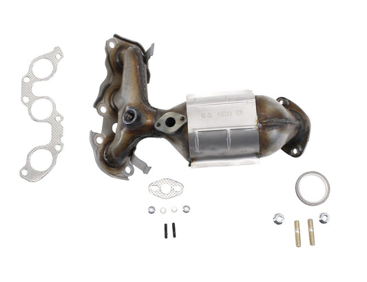 Top View of Front Right Catalytic Converter with Integrated Exhaust Manifold EASTERN 40721