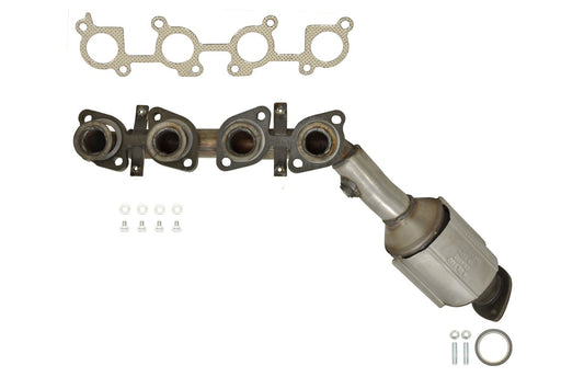 Top View of Right Catalytic Converter with Integrated Exhaust Manifold EASTERN 41006