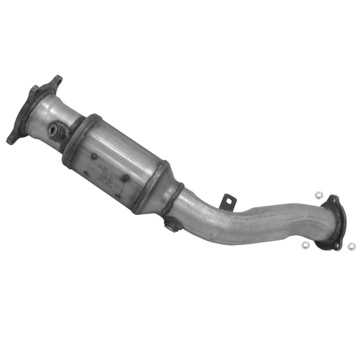 Front View of Front Catalytic Converter EASTERN 41033