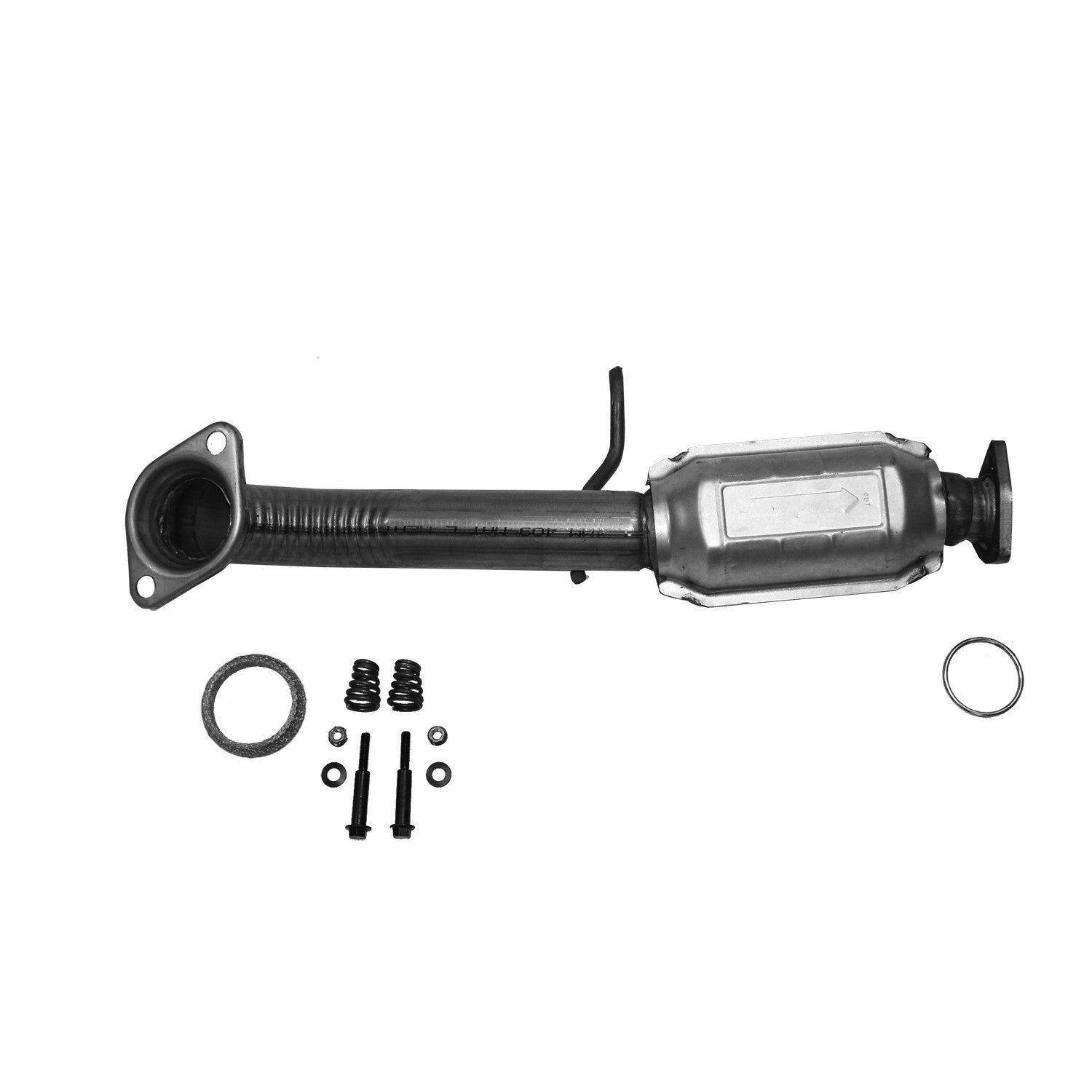 Front View of Rear Catalytic Converter EASTERN 41116