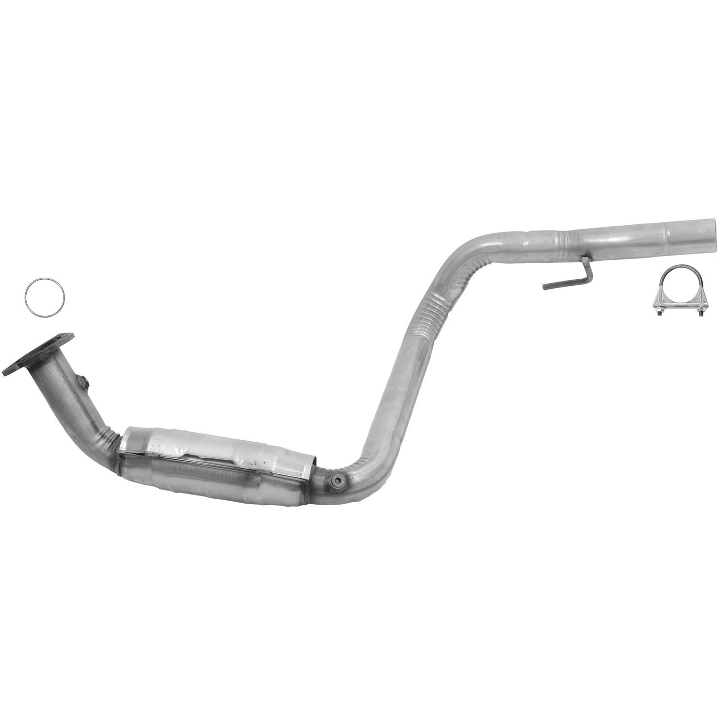 Front View of Left Catalytic Converter EASTERN 50370