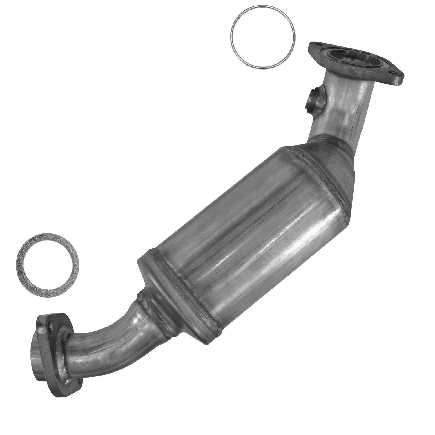 Front View of Right Catalytic Converter EASTERN 50430