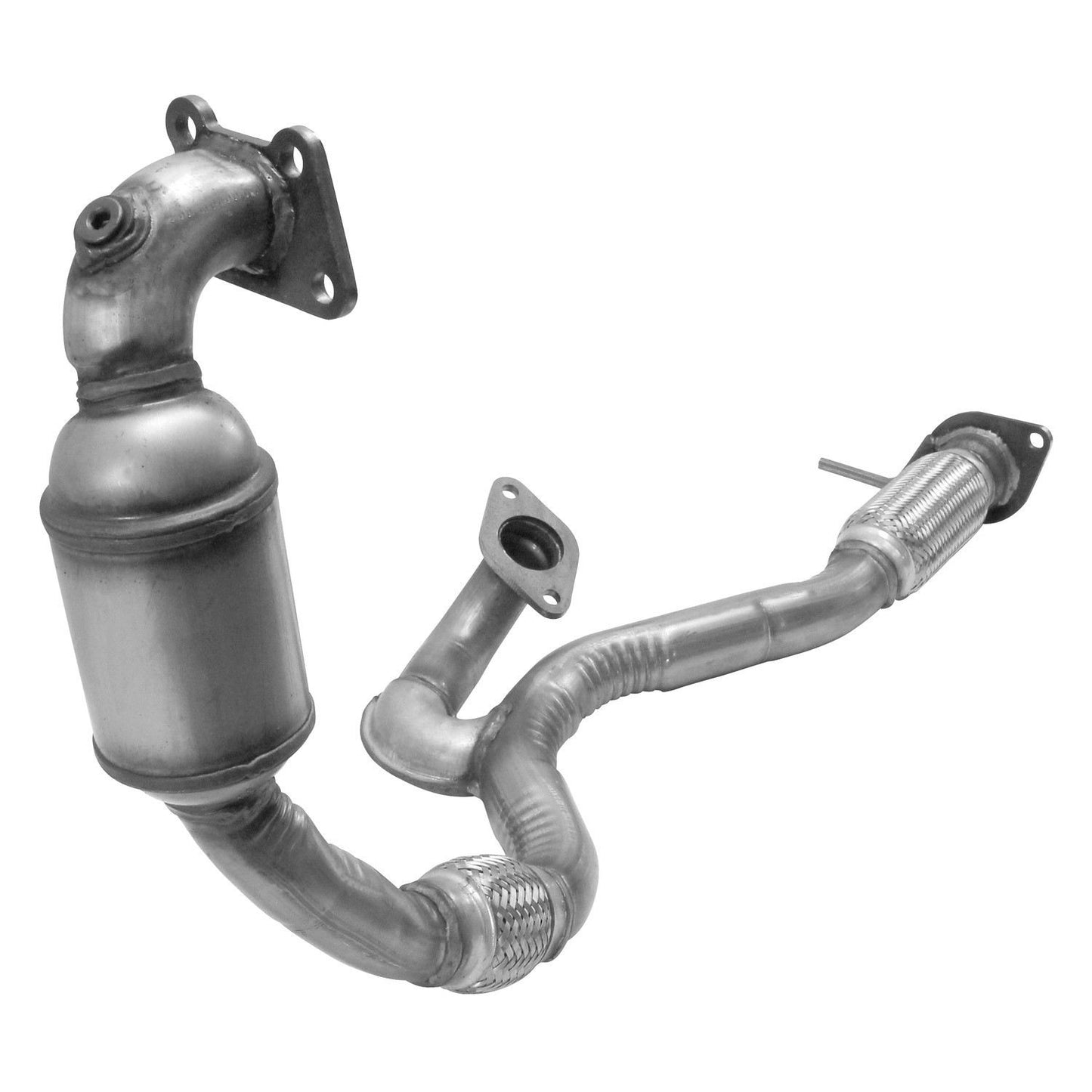 Front View of Front Left Catalytic Converter EASTERN 50552