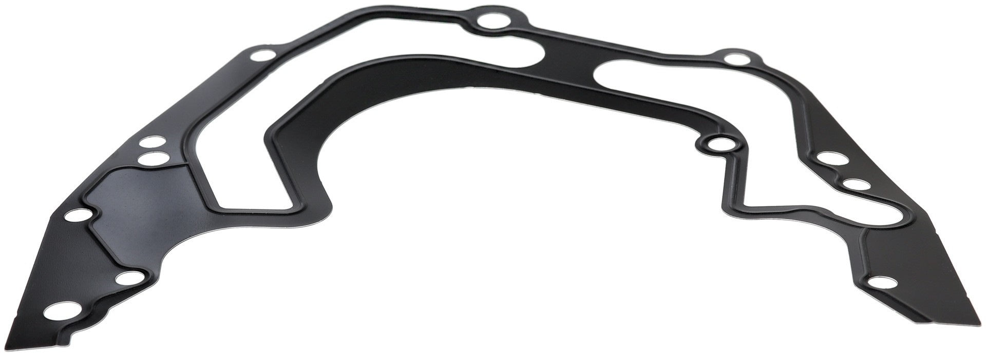 Front View of Engine Crankcase Half Gasket ELRING 049.280