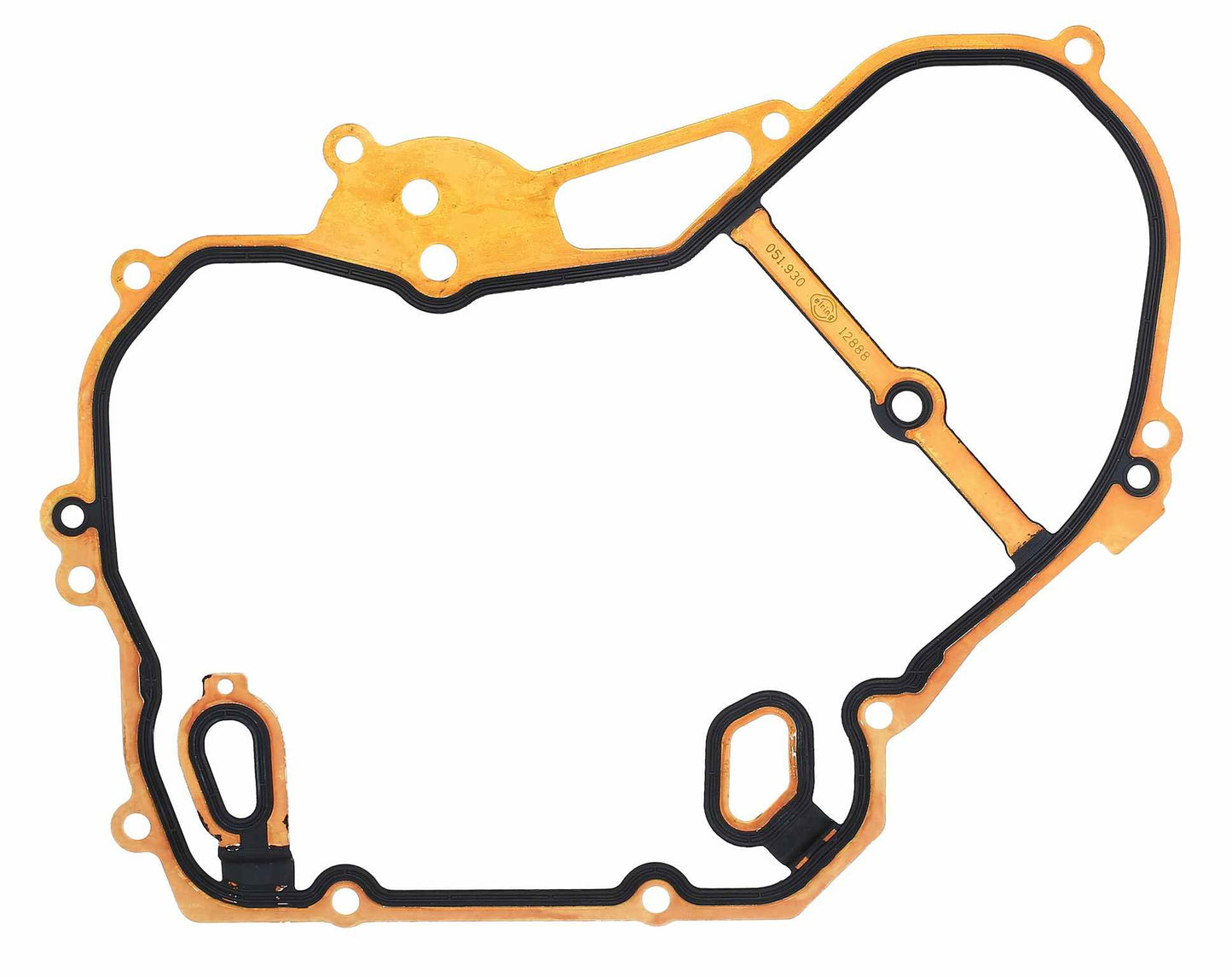 Side View of Engine Oil Pump Gasket ELRING 051.930