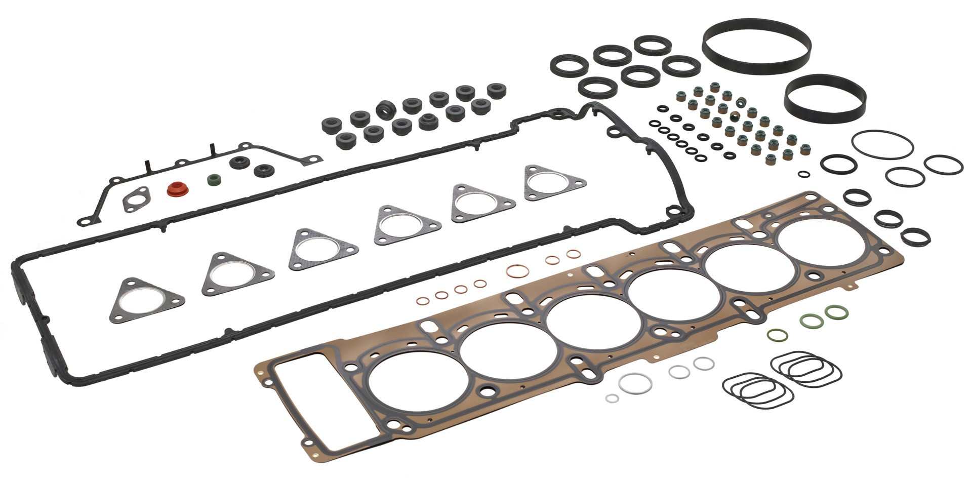 Front View of Engine Cylinder Head Gasket Set ELRING 074550